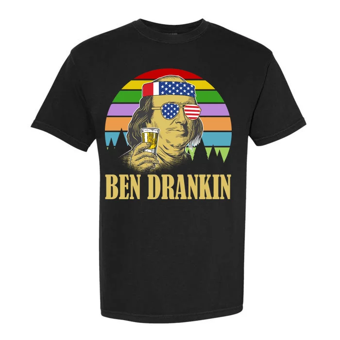 Ben Drankin 4th of July Garment-Dyed Heavyweight T-Shirt