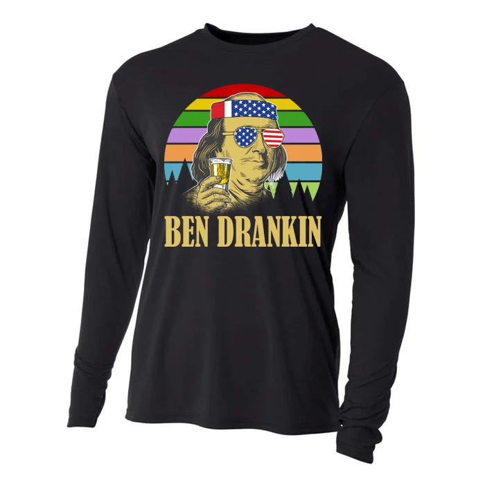 Ben Drankin 4th of July Cooling Performance Long Sleeve Crew