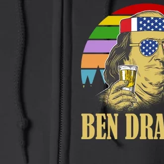 Ben Drankin 4th of July Full Zip Hoodie