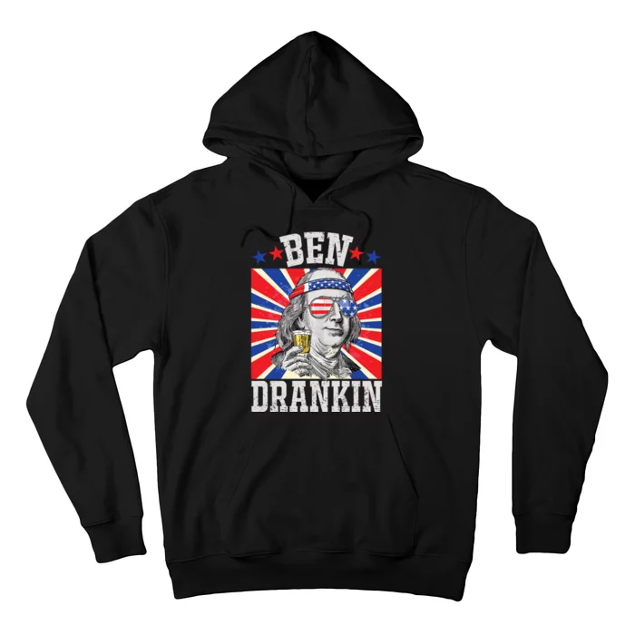 Ben Drankin 4th Of July Patriotic America Hoodie