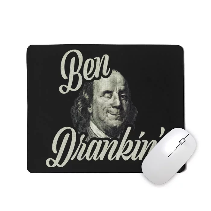 Ben Drankin Benjamin Franklin Mousepad