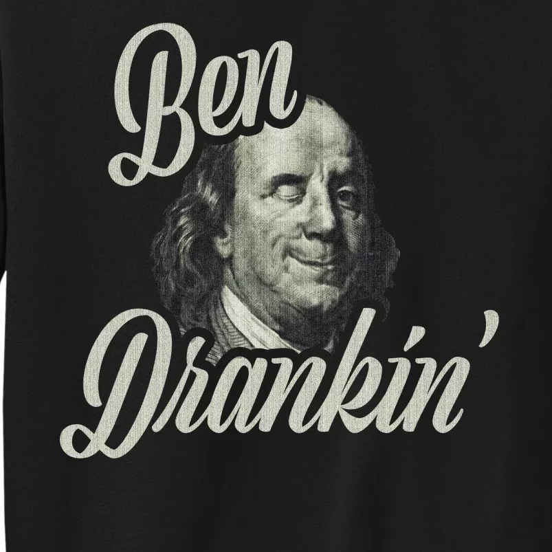 Ben Drankin Benjamin Franklin Tall Sweatshirt