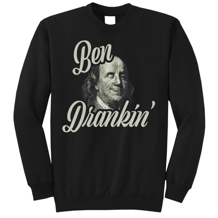 Ben Drankin Benjamin Franklin Tall Sweatshirt