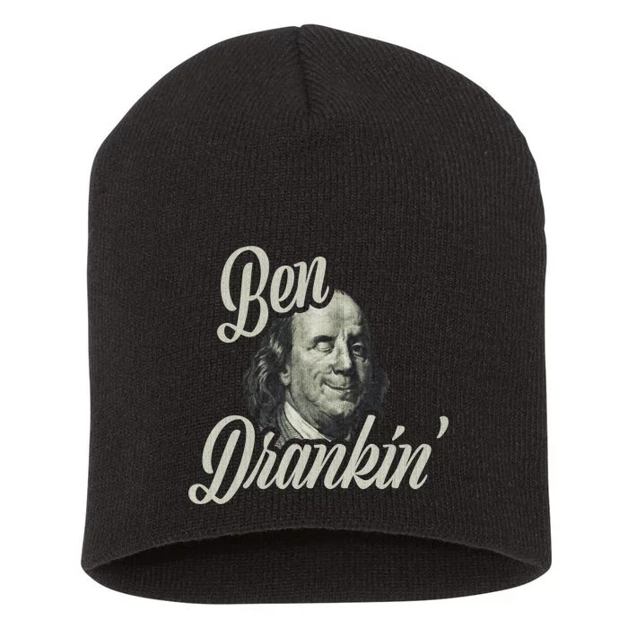 Ben Drankin Benjamin Franklin Short Acrylic Beanie