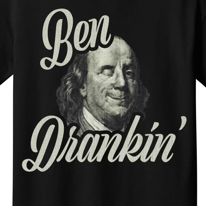 Ben Drankin Benjamin Franklin Kids T-Shirt