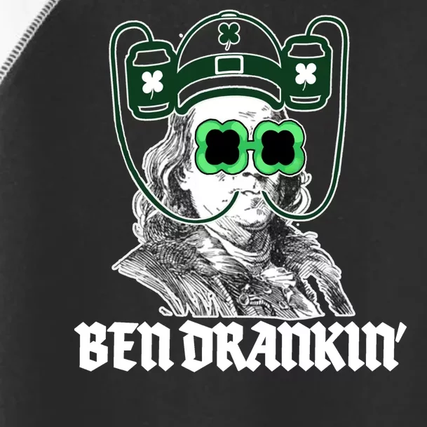 Ben Drankin Benjamin Franklin St Patricks Day Toddler Fine Jersey T-Shirt