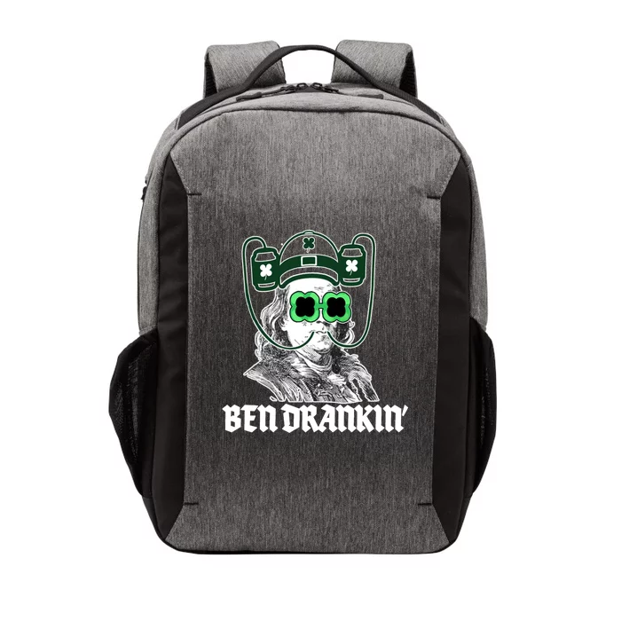 Ben Drankin Benjamin Franklin St Patricks Day Vector Backpack