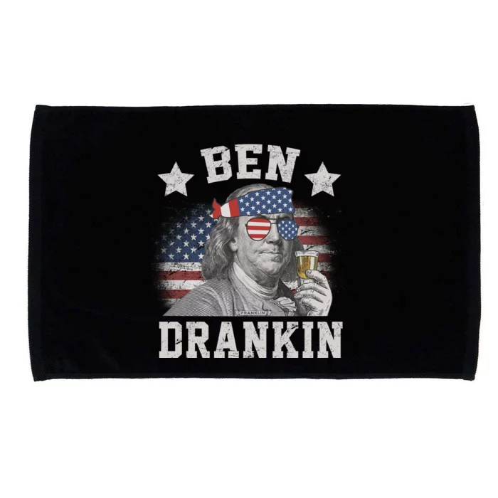 Ben Drankin Party Vintage USA Microfiber Hand Towel