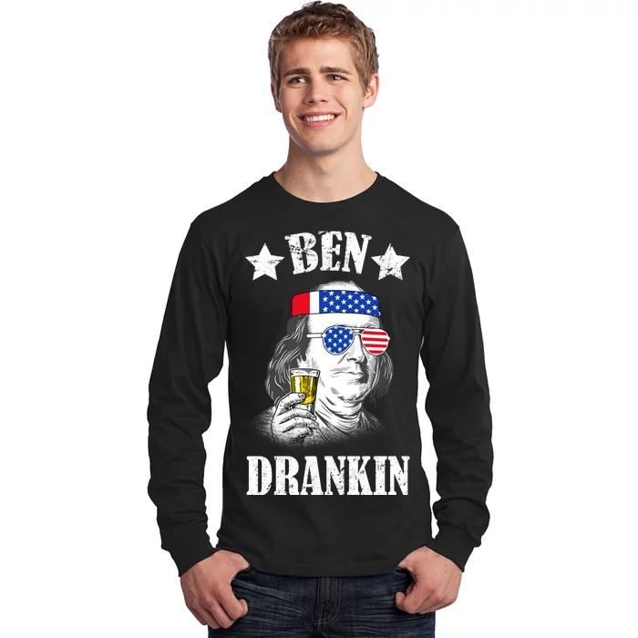 Ben Drankin USA Patriotic Long Sleeve Shirt