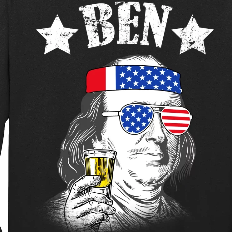 Ben Drankin USA Patriotic Long Sleeve Shirt