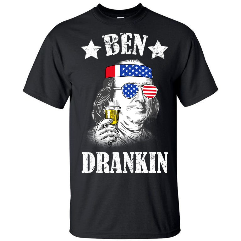 Ben Drankin USA Patriotic Tall T-Shirt