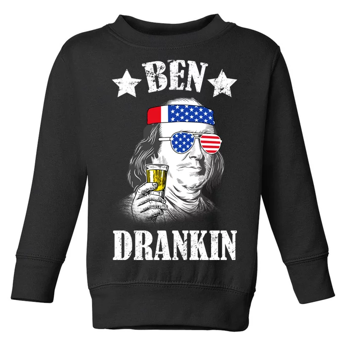 Ben Drankin USA Patriotic Toddler Sweatshirt