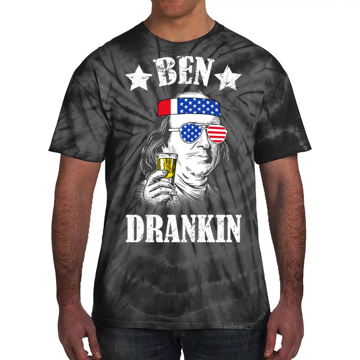 Ben Drankin USA Patriotic Tie-Dye T-Shirt