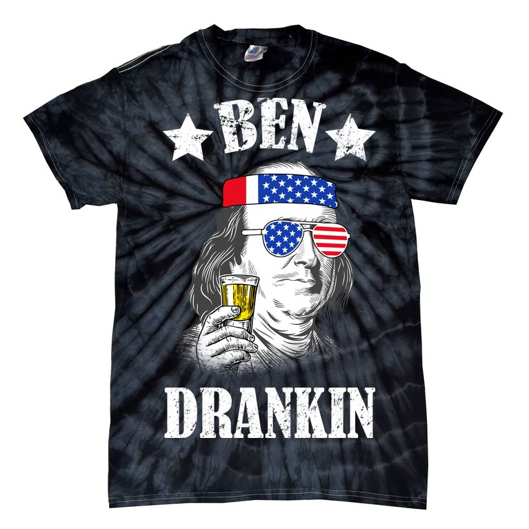 Ben Drankin USA Patriotic Tie-Dye T-Shirt