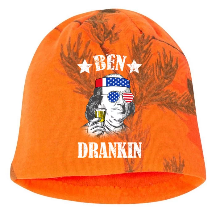 Ben Drankin USA Patriotic Kati - Camo Knit Beanie