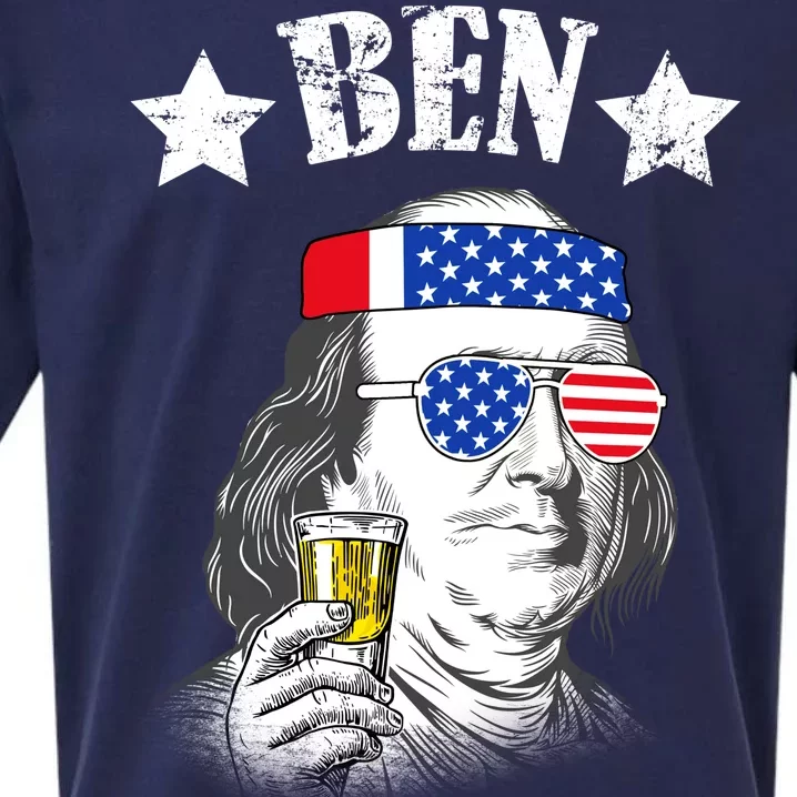 Ben Drankin USA Patriotic Sueded Cloud Jersey T-Shirt