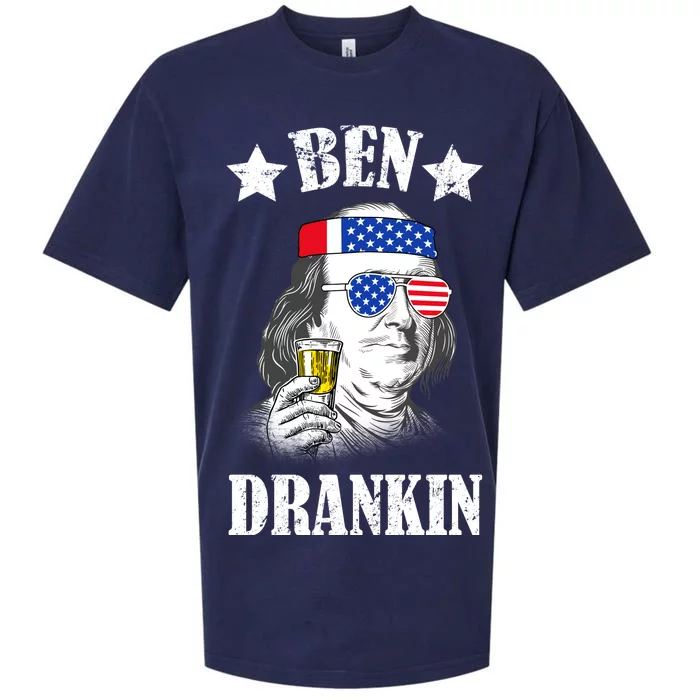 Ben Drankin USA Patriotic Sueded Cloud Jersey T-Shirt