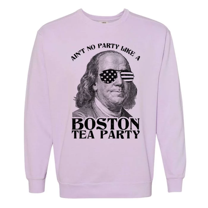 Ben Franklin Boston Tea Party Garment-Dyed Sweatshirt