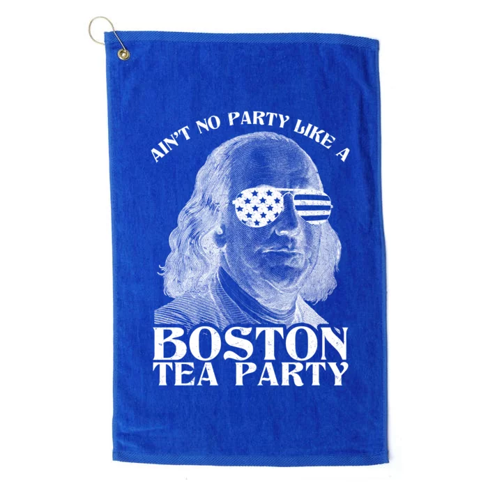 Ben Franklin Boston Tea Party Platinum Collection Golf Towel