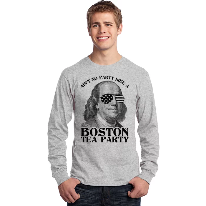 Ben Franklin Boston Tea Party Long Sleeve Shirt