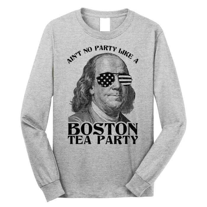 Ben Franklin Boston Tea Party Long Sleeve Shirt