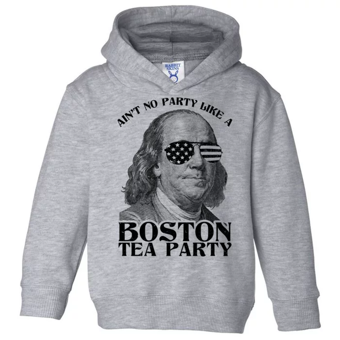 Ben Franklin Boston Tea Party Toddler Hoodie