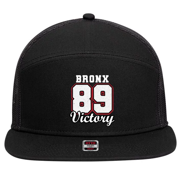 Bronx Eighty Nine Victory 7 Panel Mesh Trucker Snapback Hat