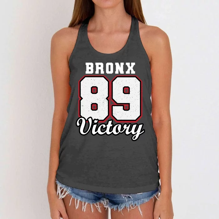 Bronx Eighty Nine Victory Women's Knotted Racerback Tank