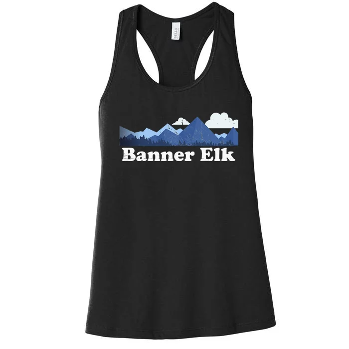 Banner Elk North Carolina Blue Ridge Mountains Nc Women's Racerback Tank