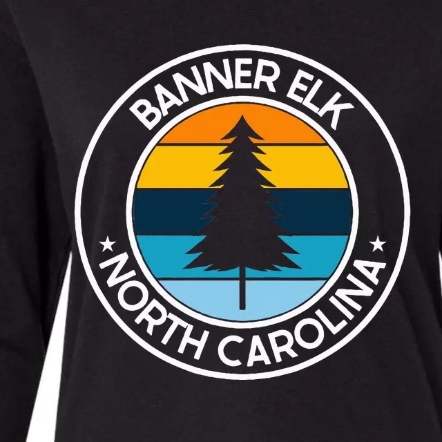 Banner Elk North Carolina Nc Usa City Pride Womens Cotton Relaxed Long Sleeve T-Shirt