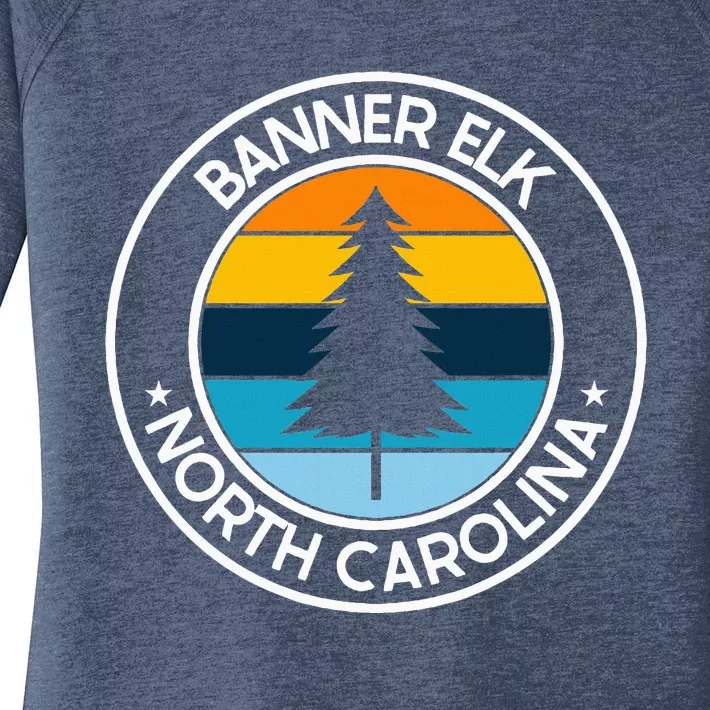 Banner Elk North Carolina Nc Usa City Pride Women's Perfect Tri Tunic Long Sleeve Shirt