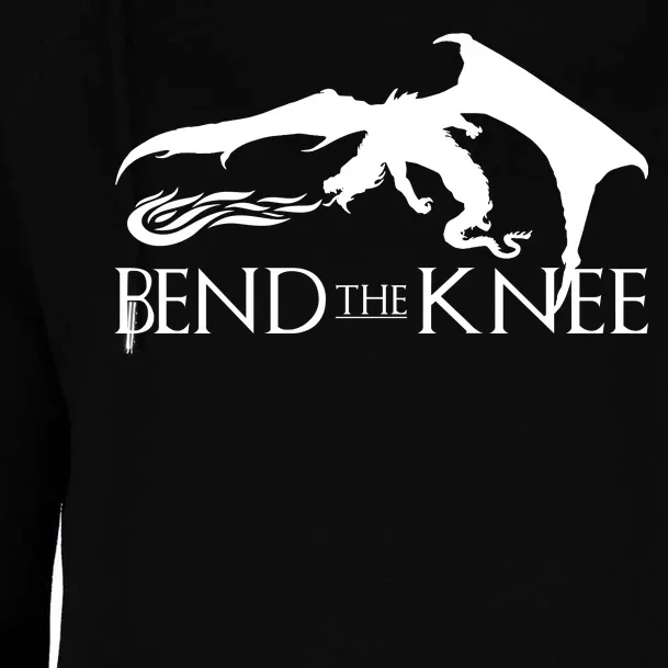 Bend The Knee Womens Funnel Neck Pullover Hood