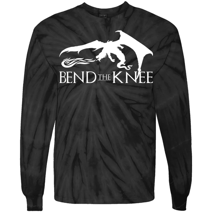 Bend The Knee Tie-Dye Long Sleeve Shirt