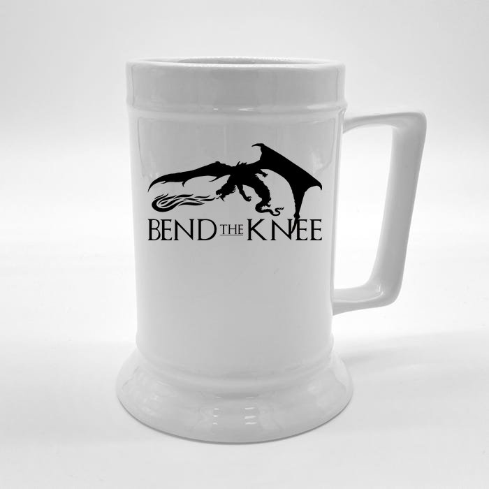 Bend The Knee Front & Back Beer Stein