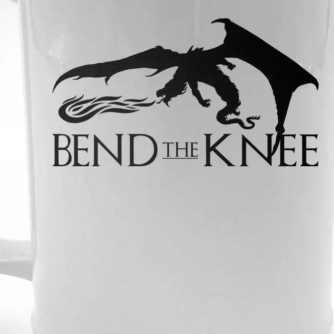 Bend The Knee Front & Back Beer Stein