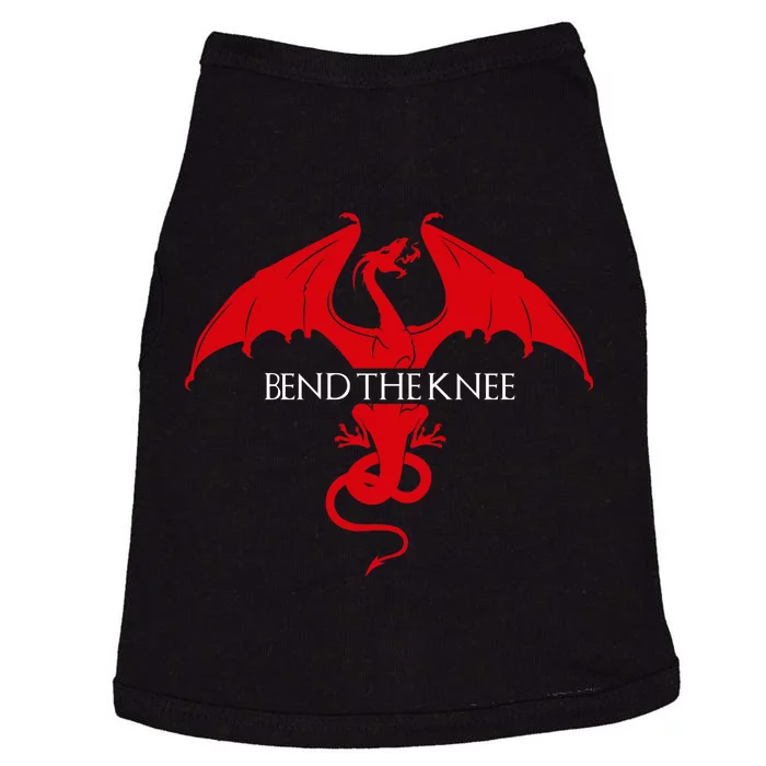 Bend The Knee Fantasy Dragon Doggie Tank