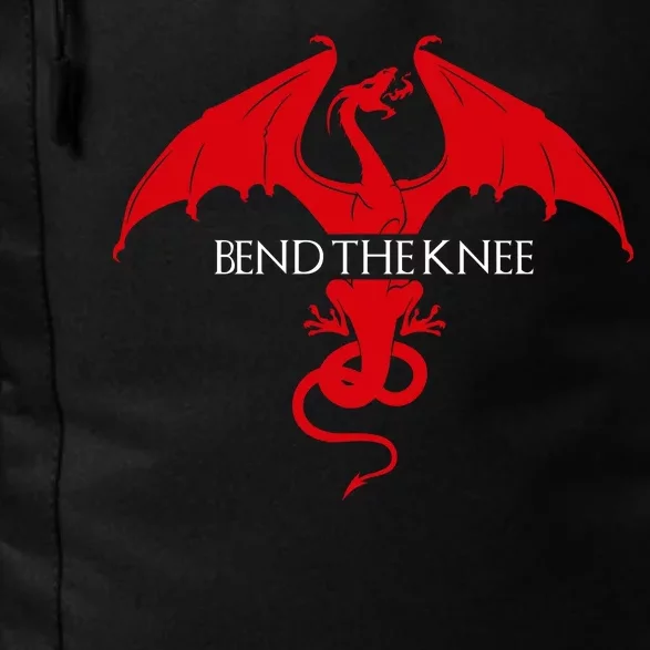 Bend The Knee Fantasy Dragon Daily Commute Backpack