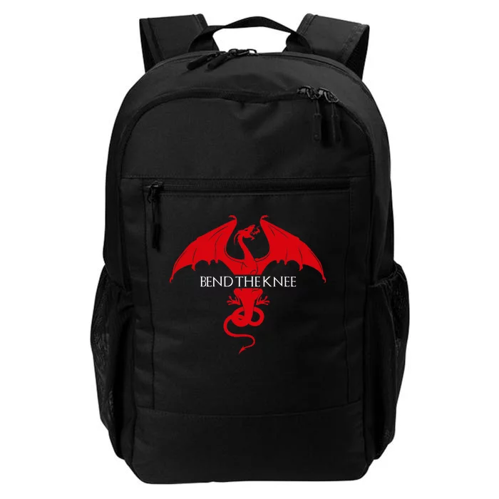 Bend The Knee Fantasy Dragon Daily Commute Backpack