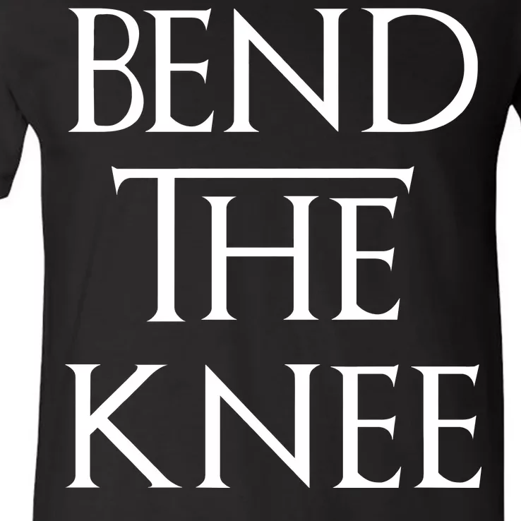 Bend The Knee Mother Of Dragons V-Neck T-Shirt