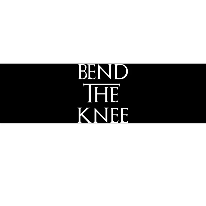 Bend The Knee Mother Of Dragons Bumper Sticker