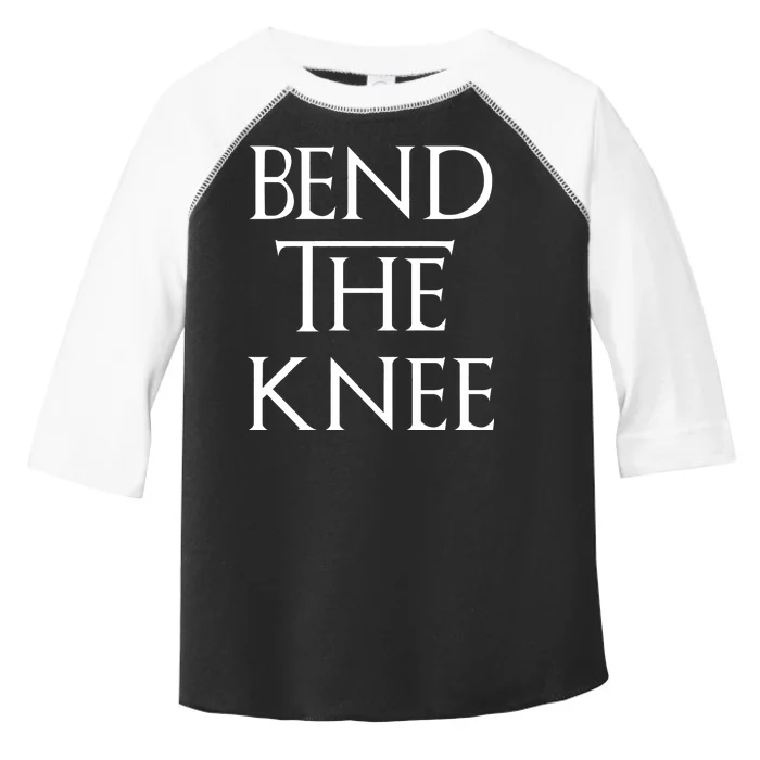 Bend The Knee Mother Of Dragons Toddler Fine Jersey T-Shirt