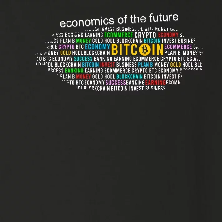 Bitcoin Economics Of The Future Toddler Long Sleeve Shirt