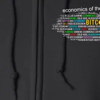 Bitcoin Economics Of The Future Full Zip Hoodie