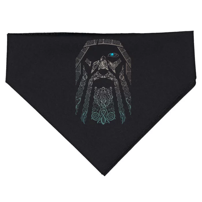 Blue Eye Oden God USA-Made Doggie Bandana