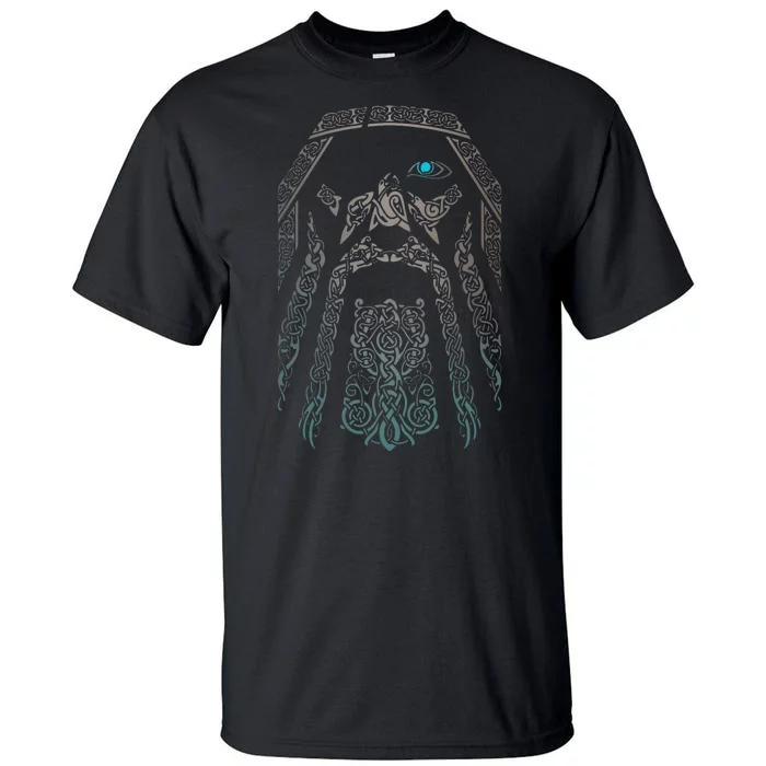 Blue Eye Oden God Tall T-Shirt