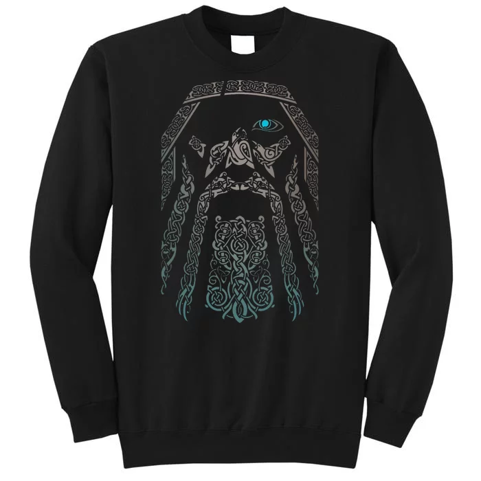 Blue Eye Oden God Tall Sweatshirt