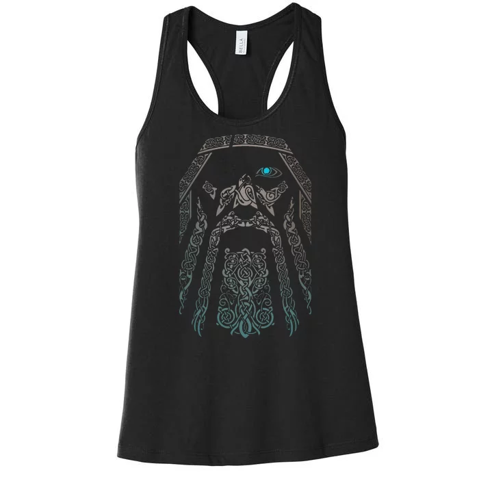 Blue Eye Oden God Women's Racerback Tank