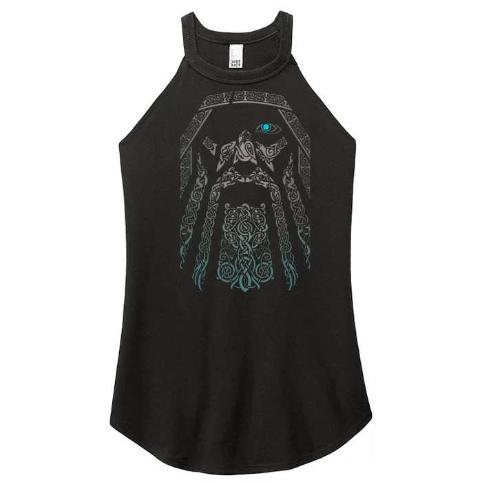 Blue Eye Oden God Women’s Perfect Tri Rocker Tank