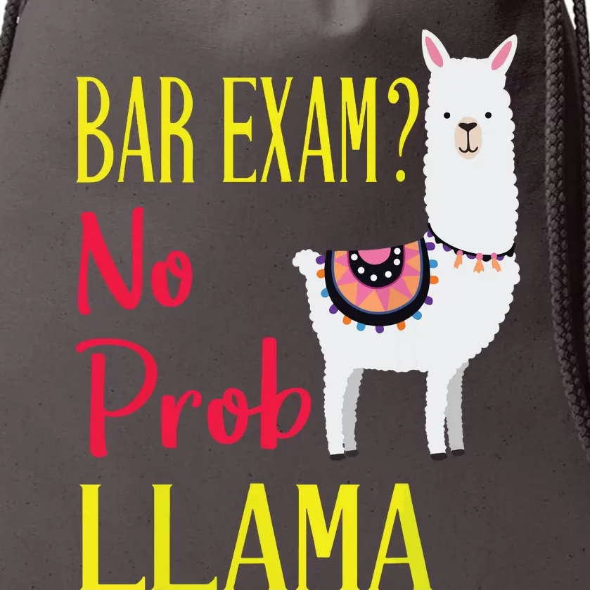 Bar Exam Passing The Passed No Prob Llama Lawyer Law Gift Drawstring Bag