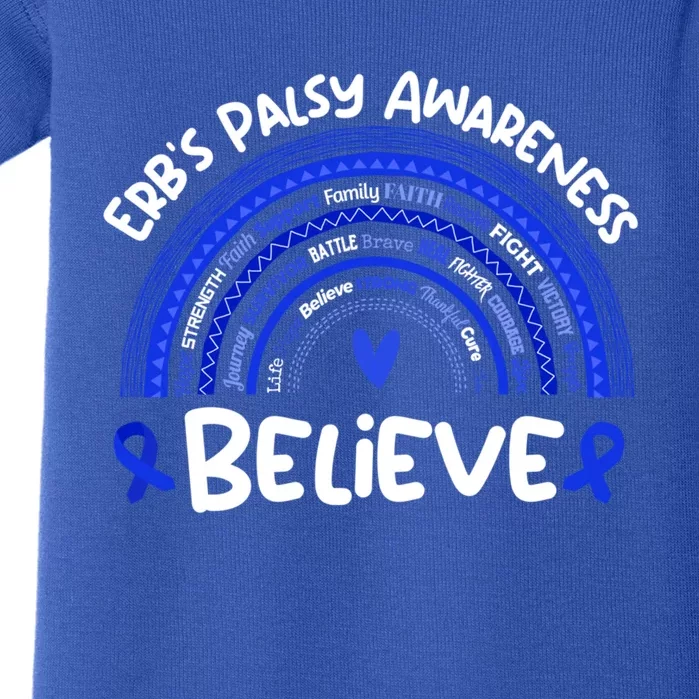 Believe Erb's Palsy Awareness Month Gift Erb's Palsy Gift Baby Bodysuit